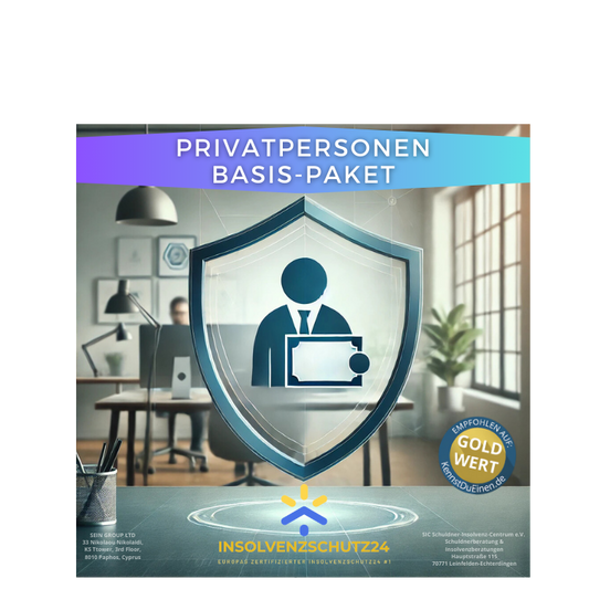 INSOLVENZSCHUTZ24 - SORGLOS Paket | Monatsabo